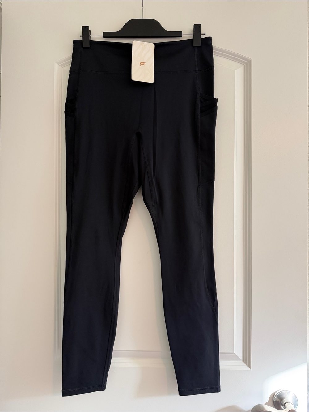 Fabletics Trinity High-Waisted Pocket Legging in Black XL NWT